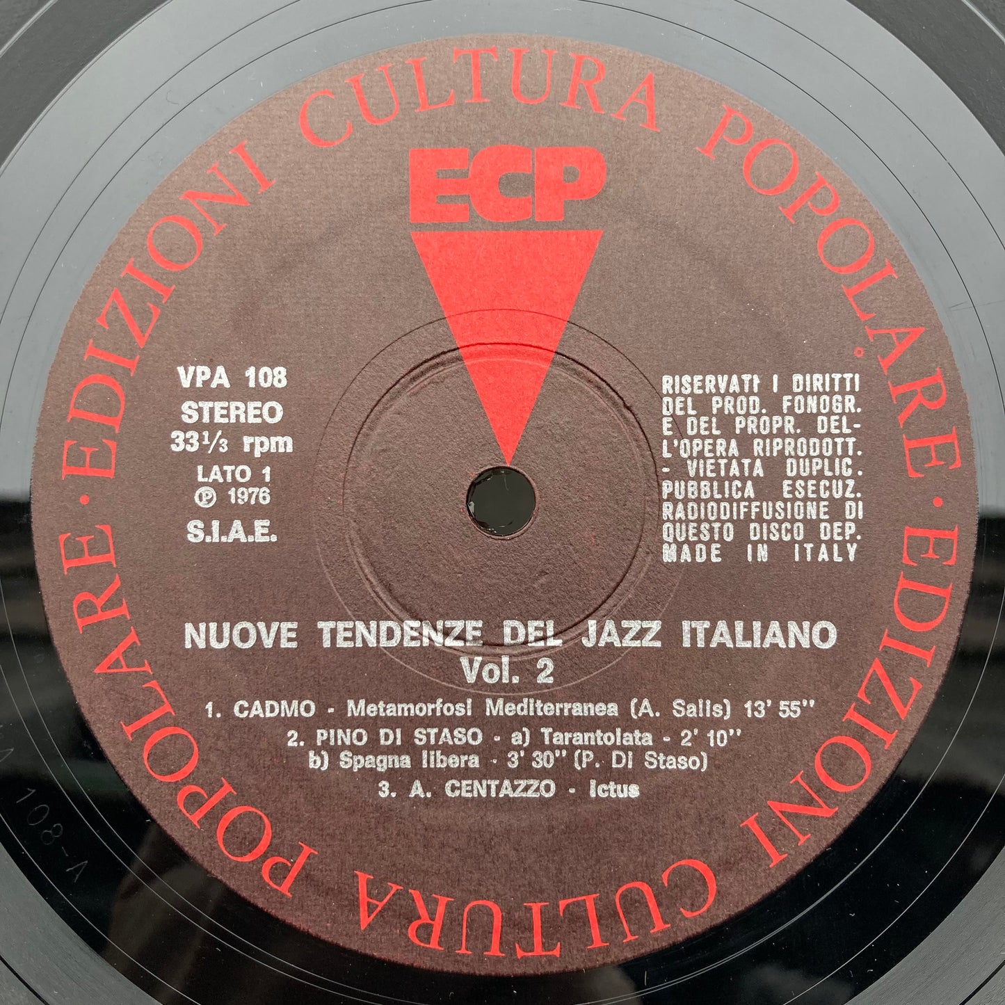 Nuove Tendenze Del Jazz Italiano - Vol 2