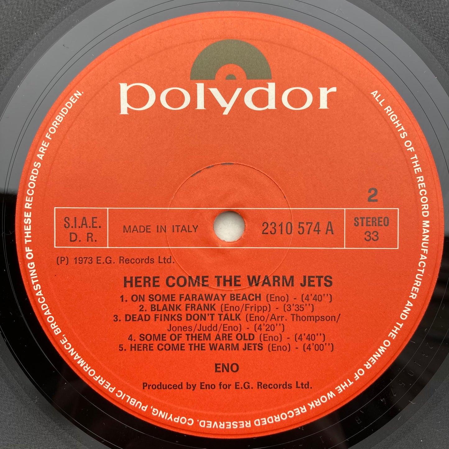 Here Come The Warm Jets