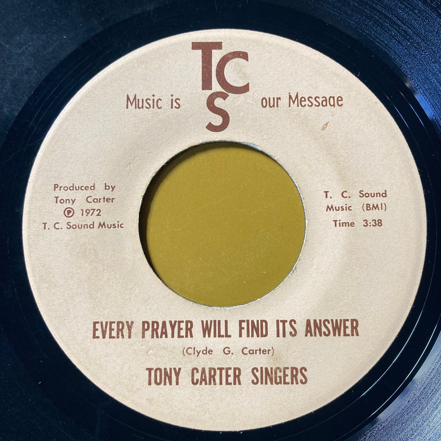 No Never / Every Prayer Will Find Its Answer