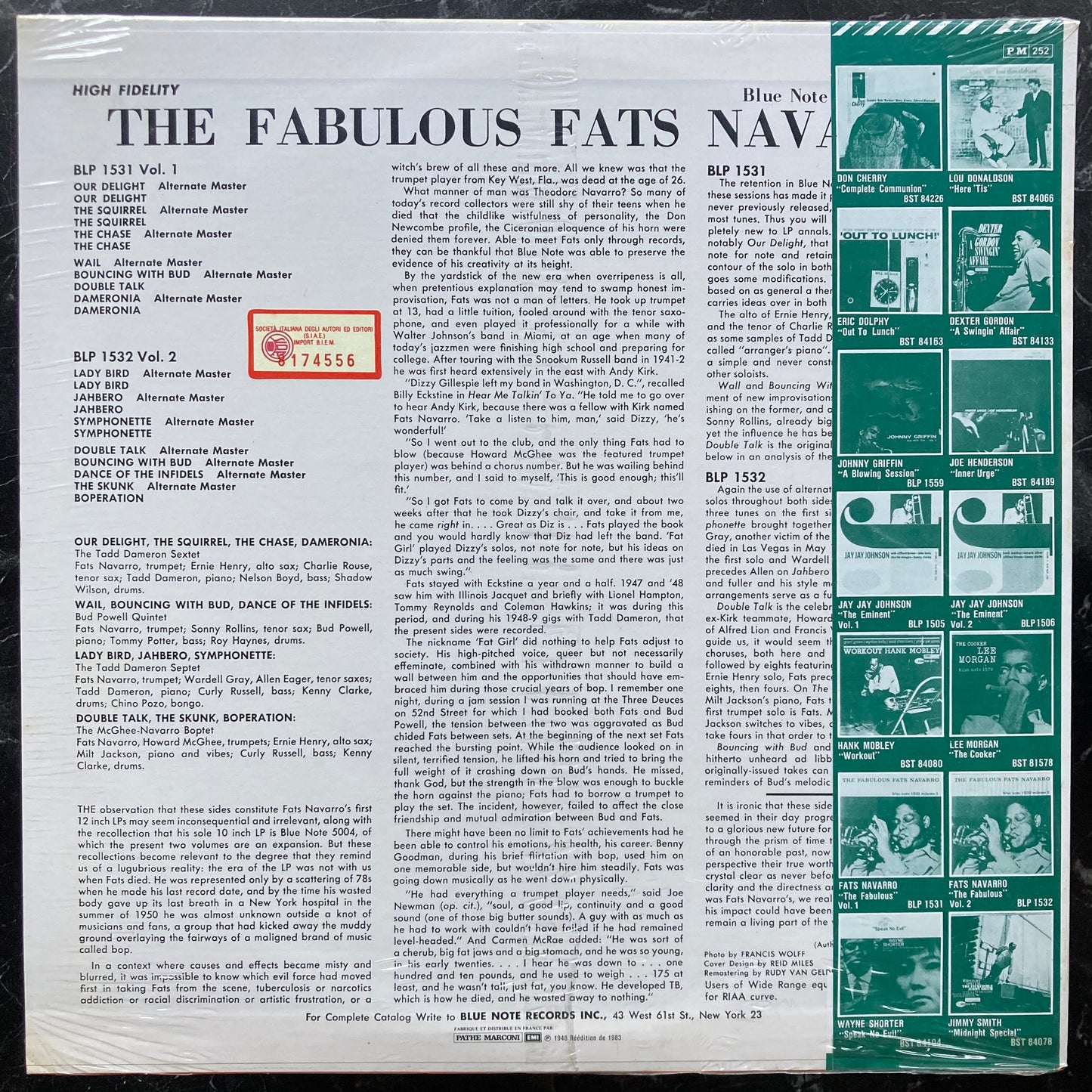 The Fabulous Fats Navarro Volume 2