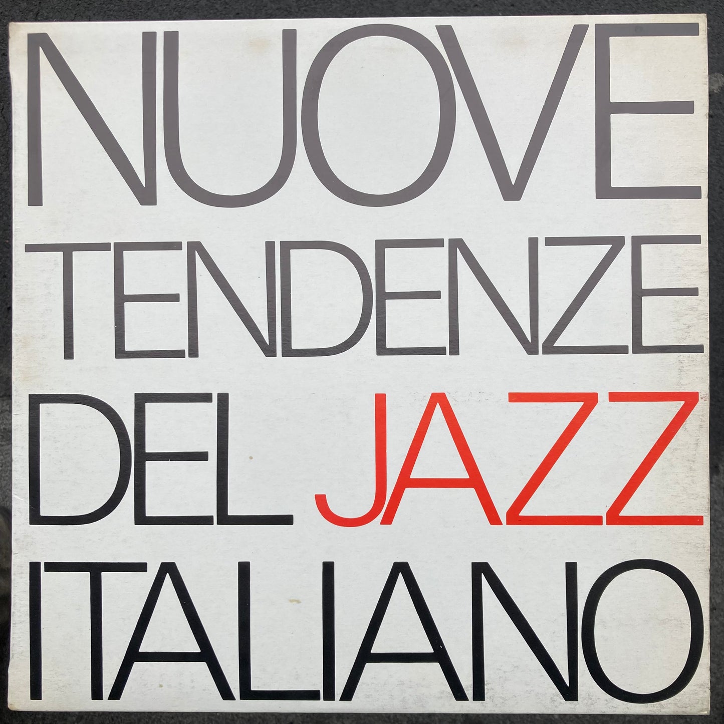 Nuove Tendenze Del Jazz Italiano Vol 1