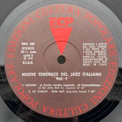Nuove Tendenze Del Jazz Italiano Vol 1