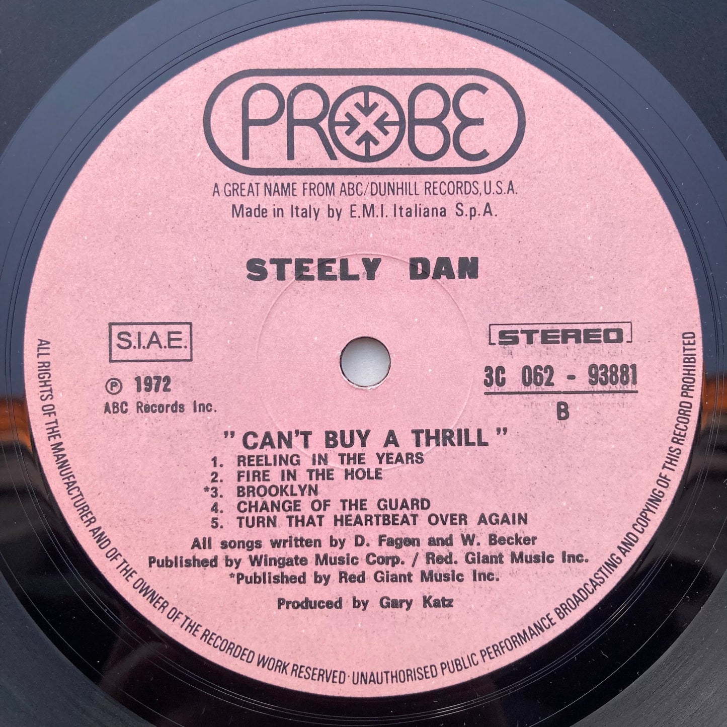 Can't Buy A Thrill