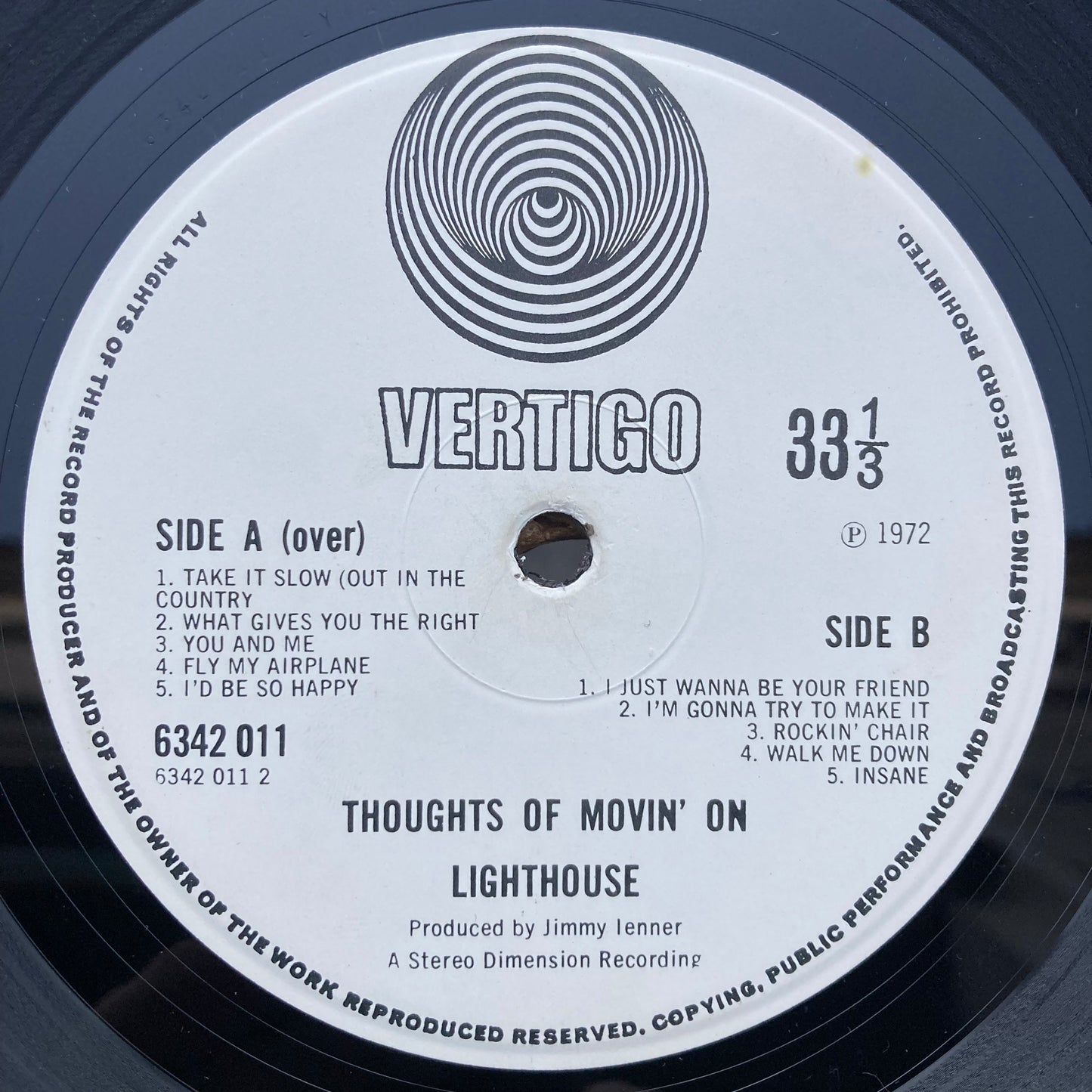 Thoughts Of Movin' On