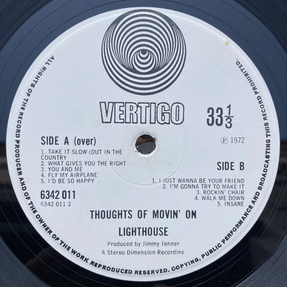 Thoughts Of Movin' On
