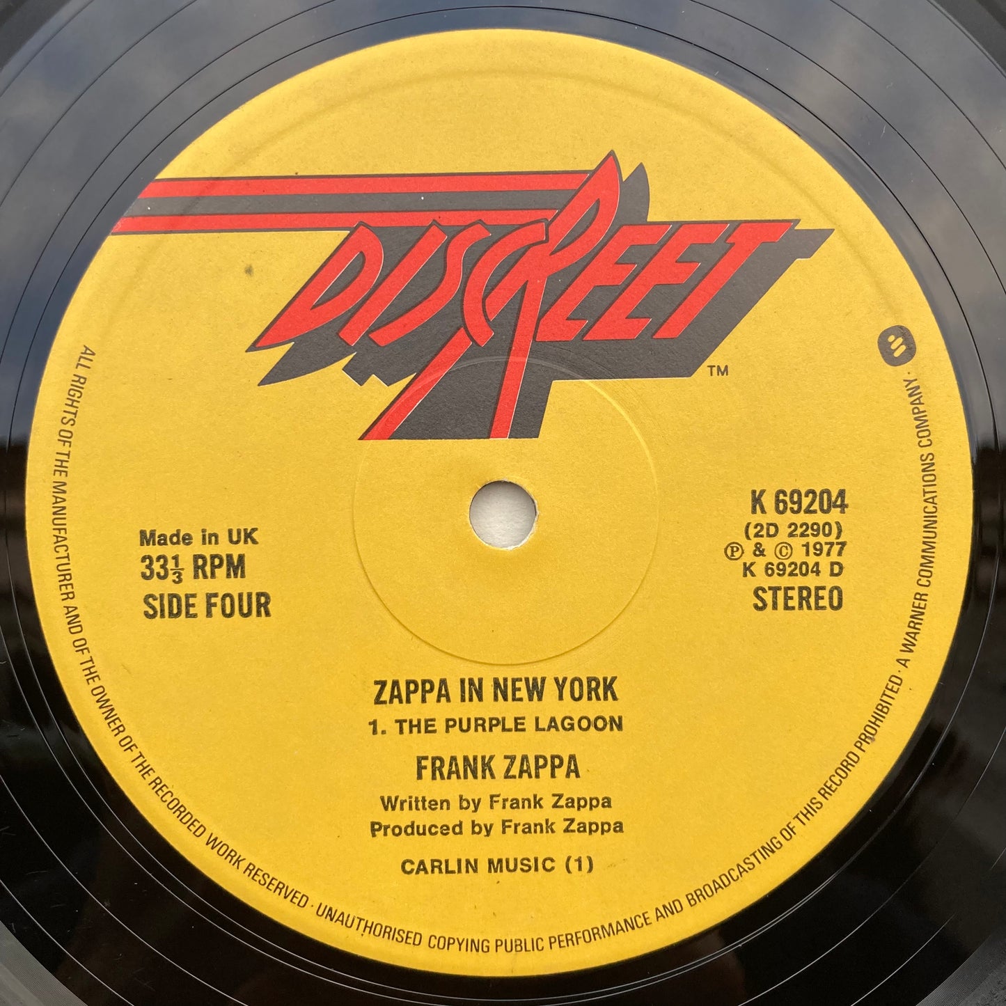 Zappa In New York