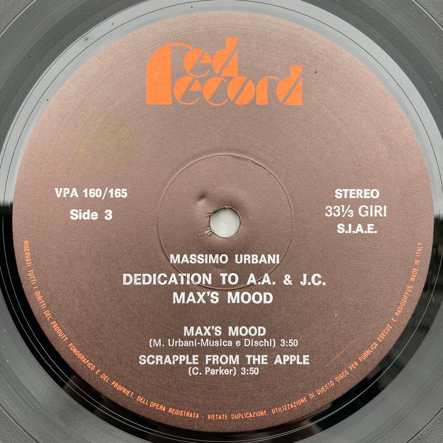 Dedication To A.A. & J.C. / Max's Mood