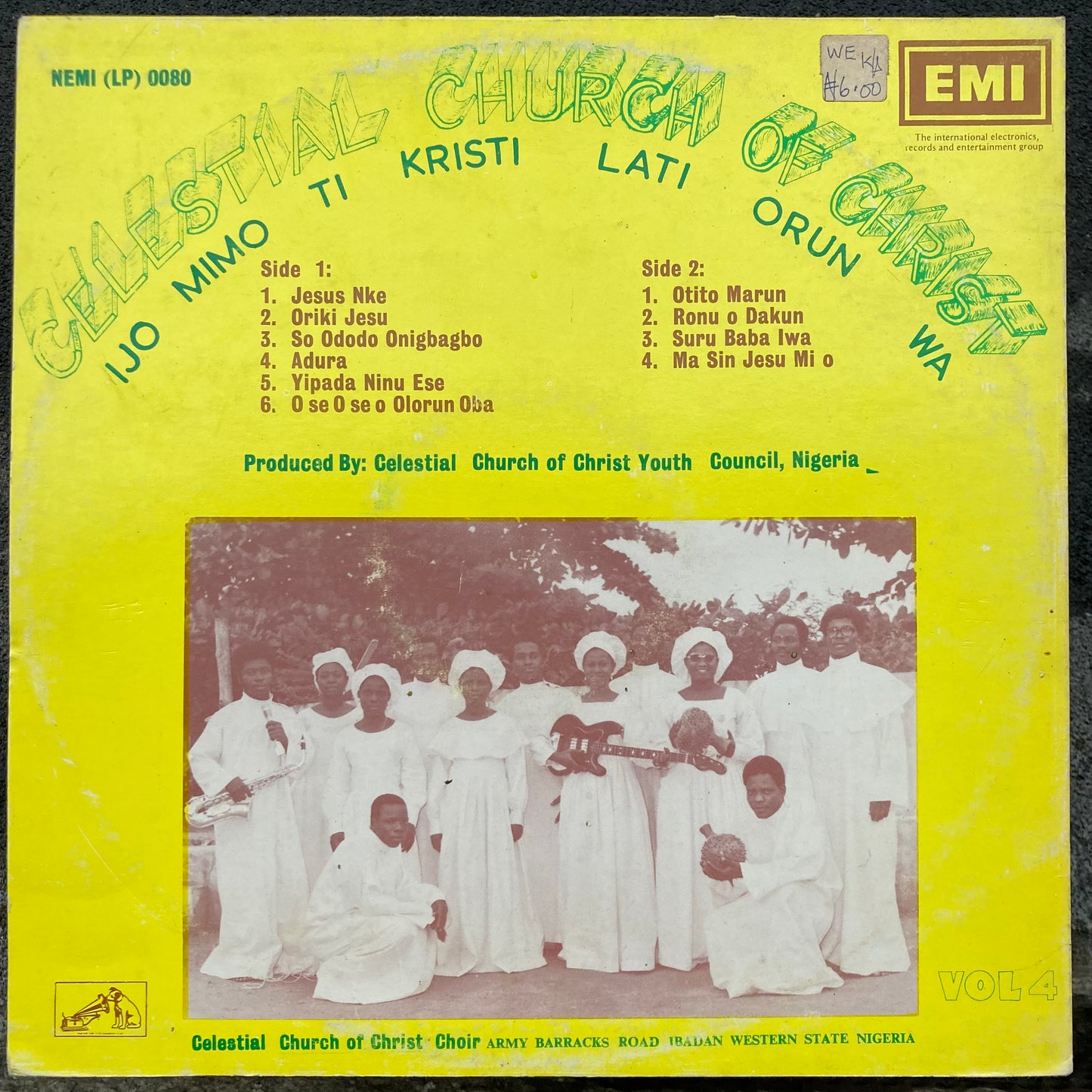 Celestial Church of Christ Nigeria Vol. 4