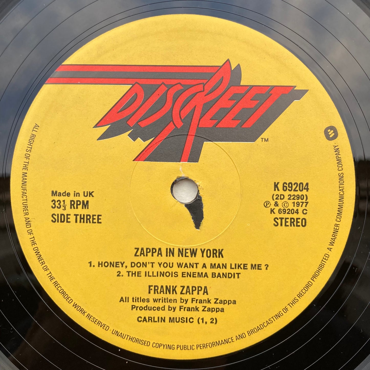 Zappa In New York
