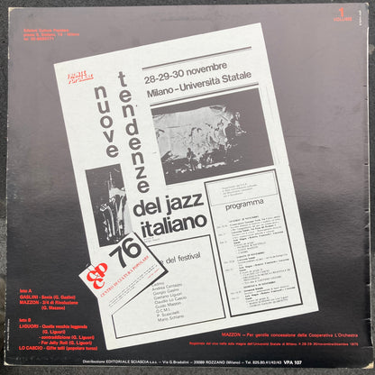Nuove Tendenze Del Jazz Italiano Vol 1
