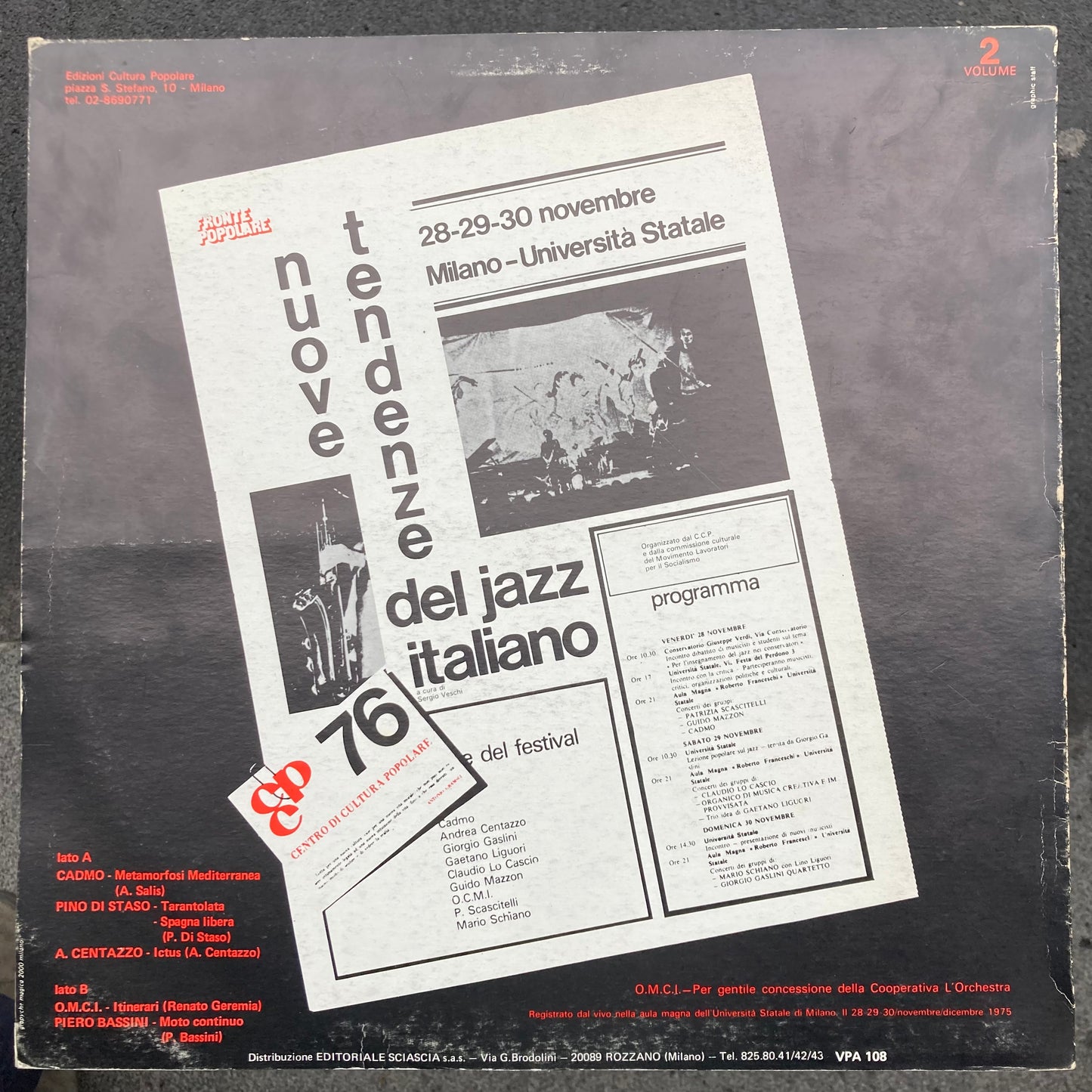 Nuove Tendenze Del Jazz Italiano - Vol 2