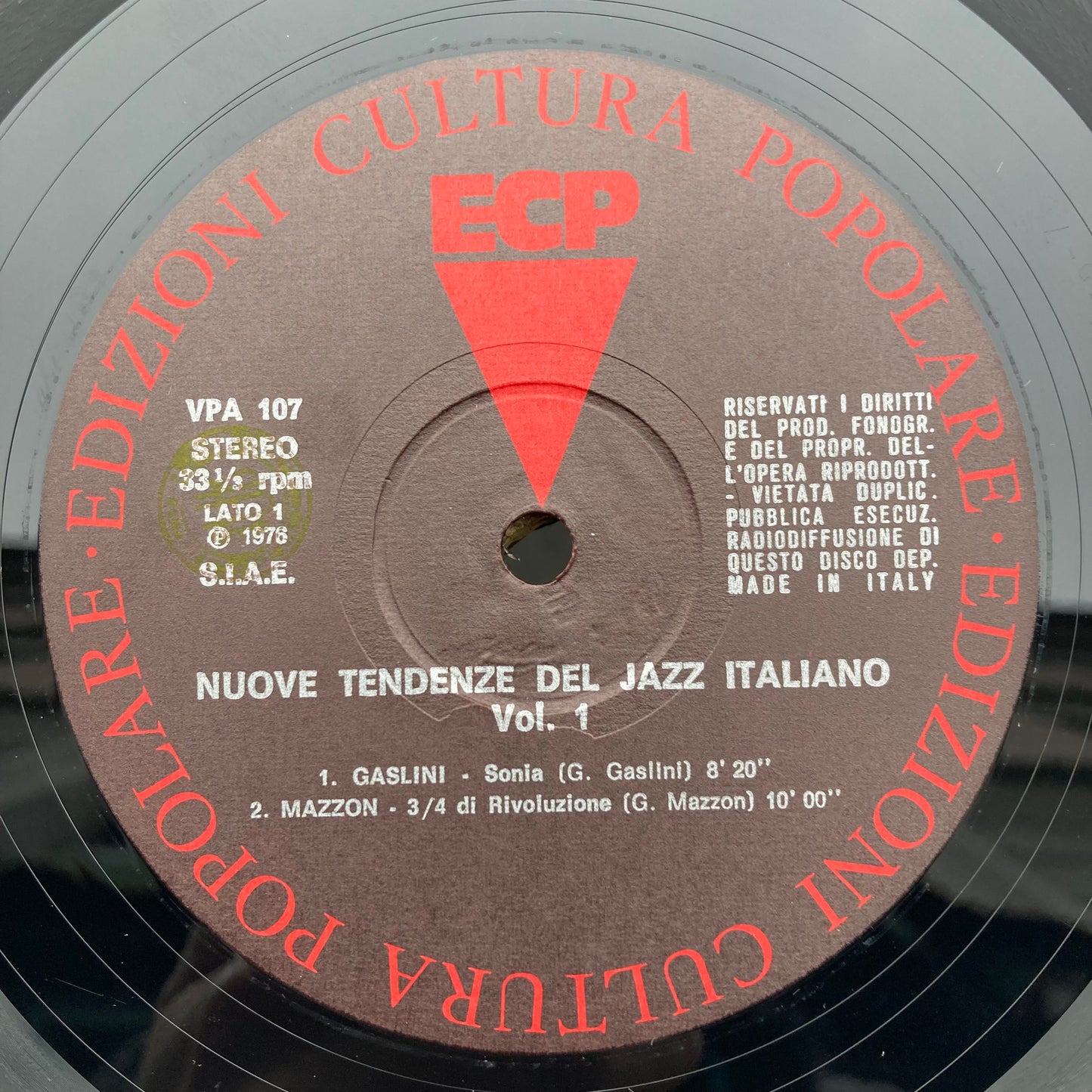Nuove Tendenze Del Jazz Italiano Vol 1