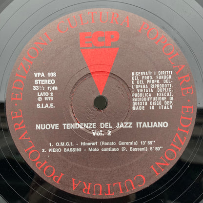 Nuove Tendenze Del Jazz Italiano - Vol 2