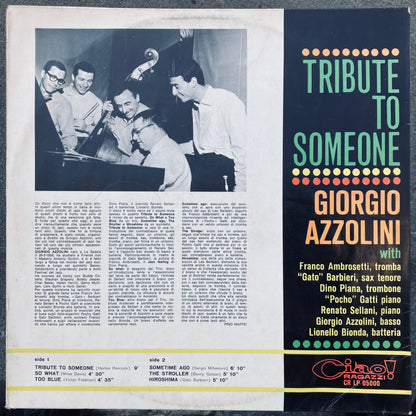 Tribute To Someone