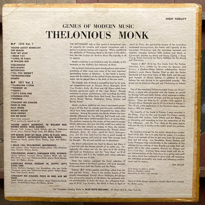 Genius Of Modern Music Volume 1