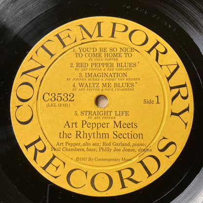 Art Pepper Meets The Rhythm Section