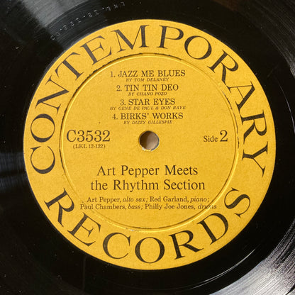 Art Pepper Meets The Rhythm Section