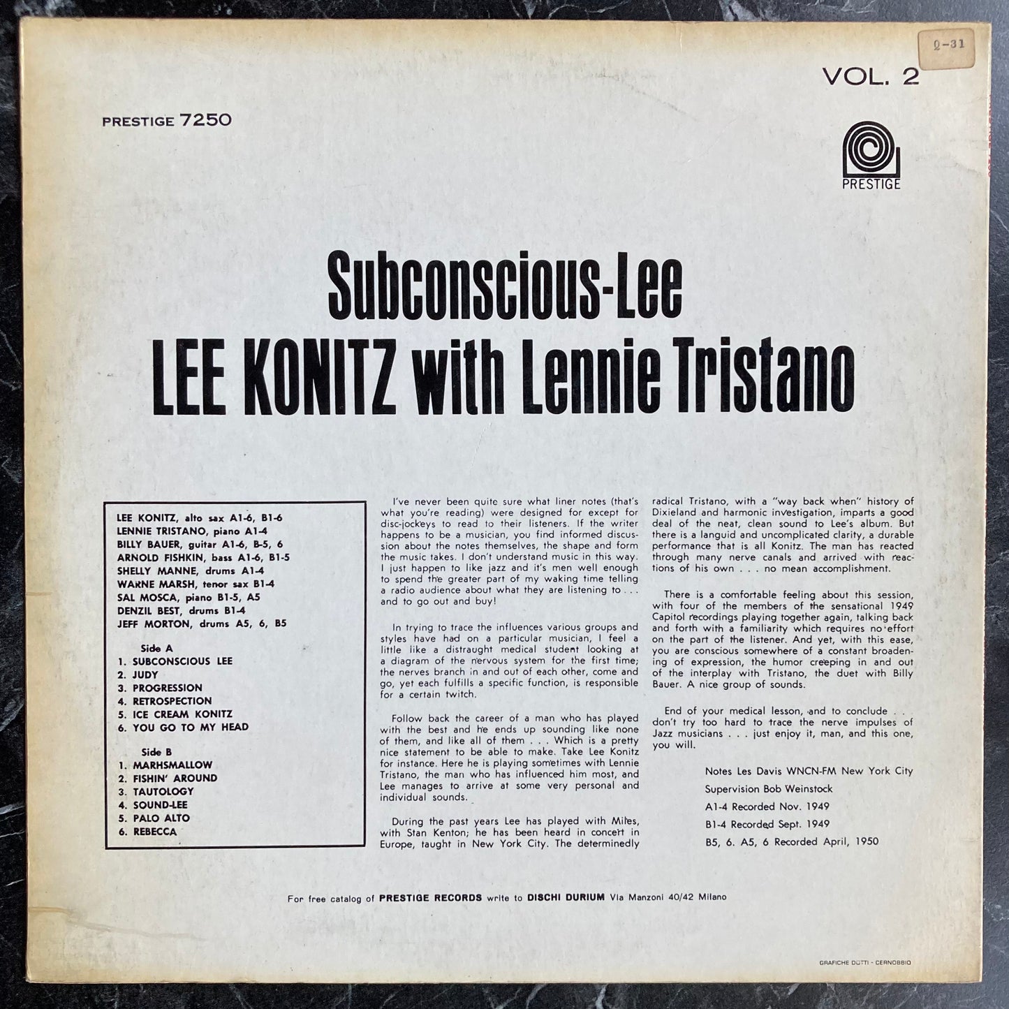 Subconscious-Lee