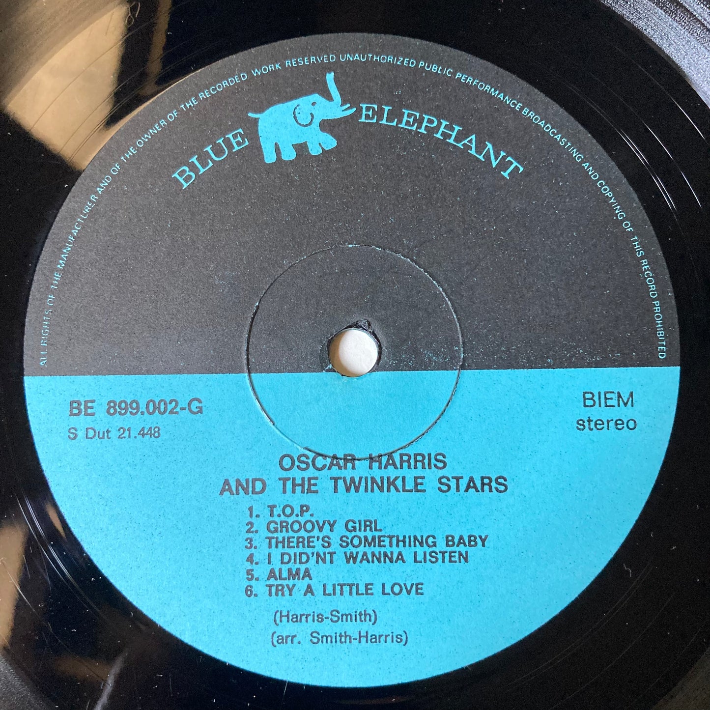 Oscar Harris And The Twinkle Stars