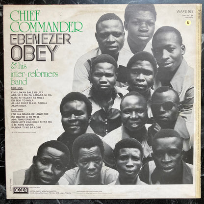 Chief Commander Ebenezer Obey & His Inter-Reformers Band