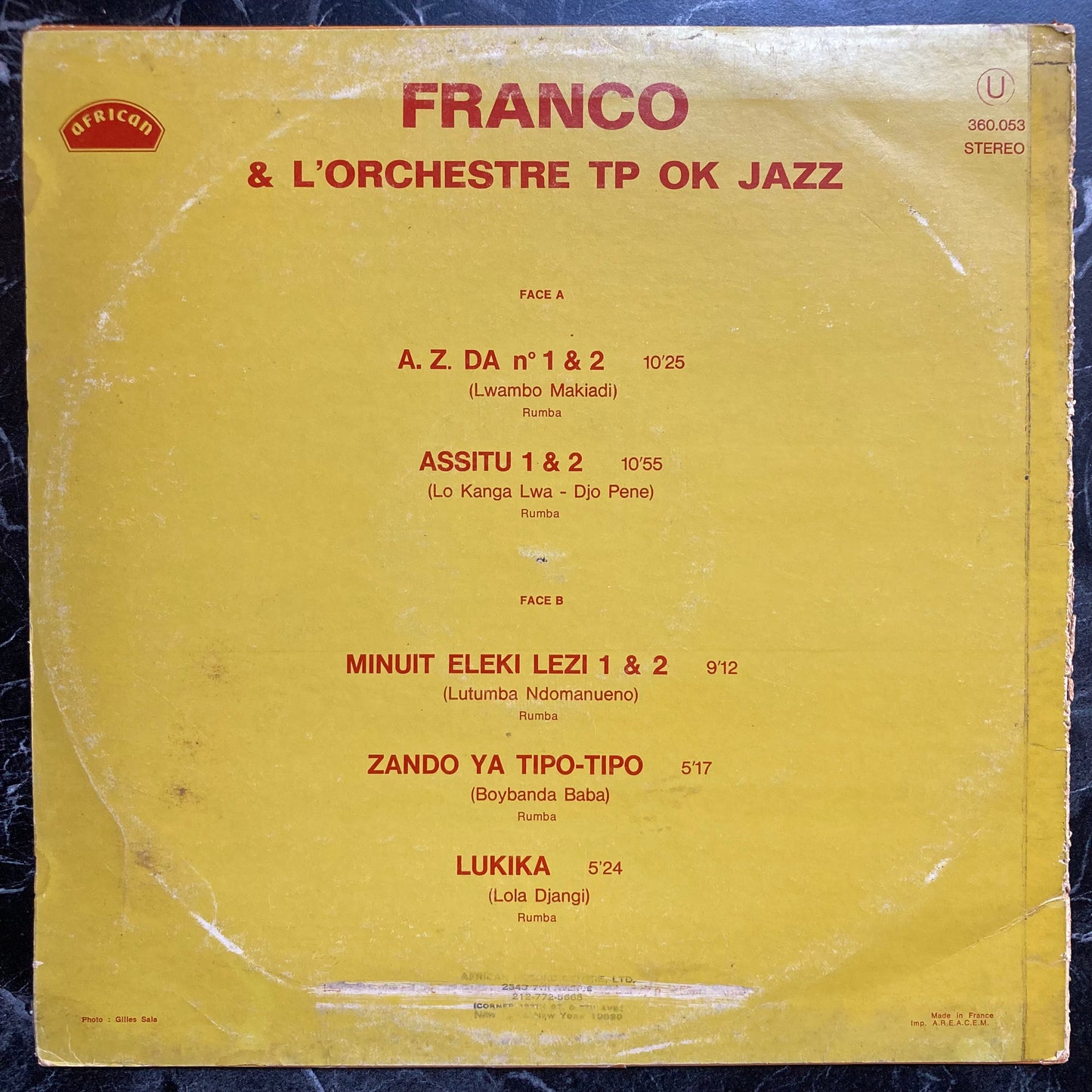 Franco Et L'Orchestre TP OK Jazz