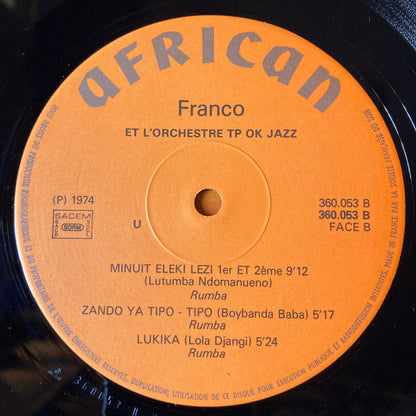 Franco Et L'Orchestre TP OK Jazz