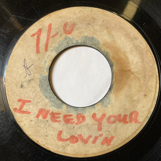 I Need Your Loving / Let Me Remind You