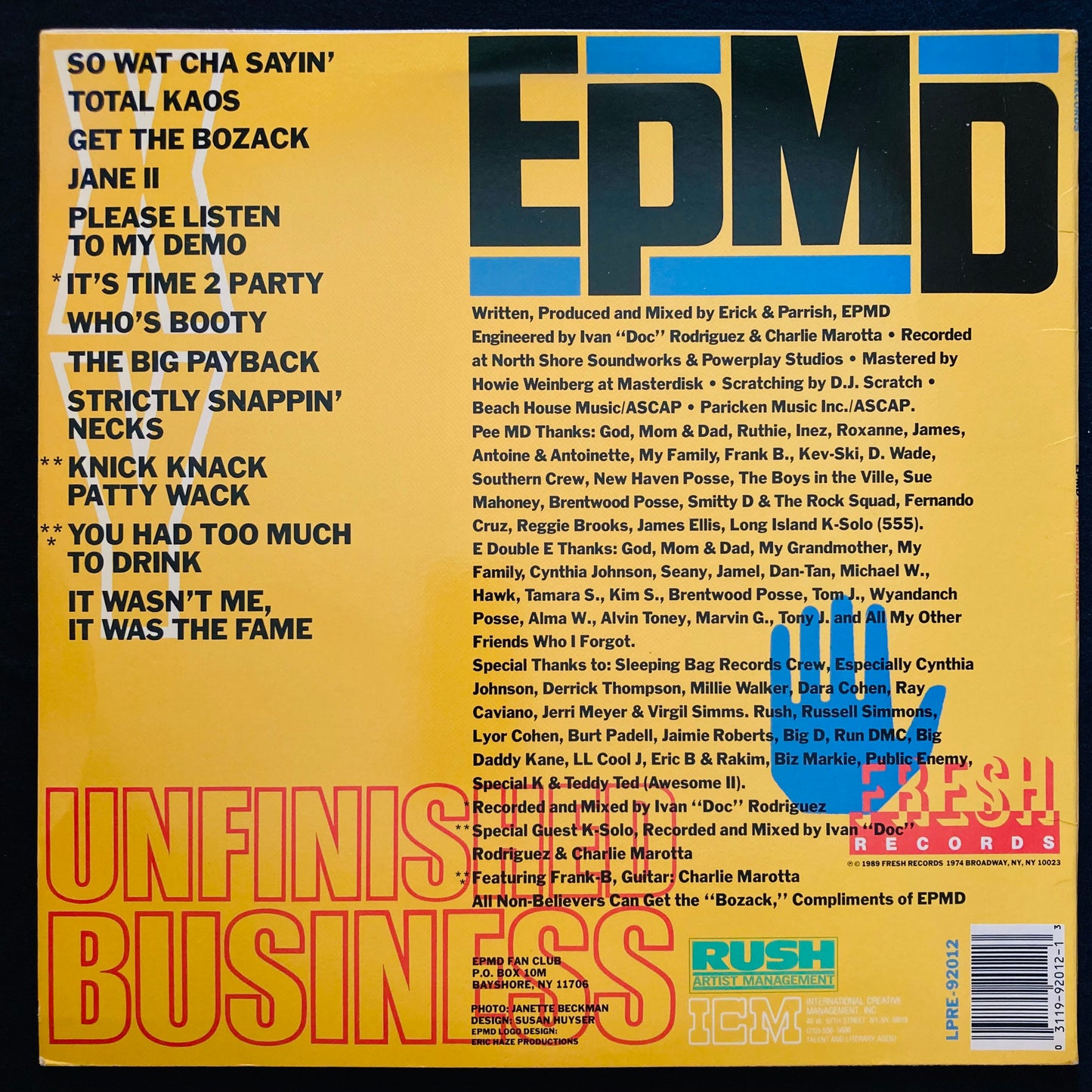 Unfinished Business