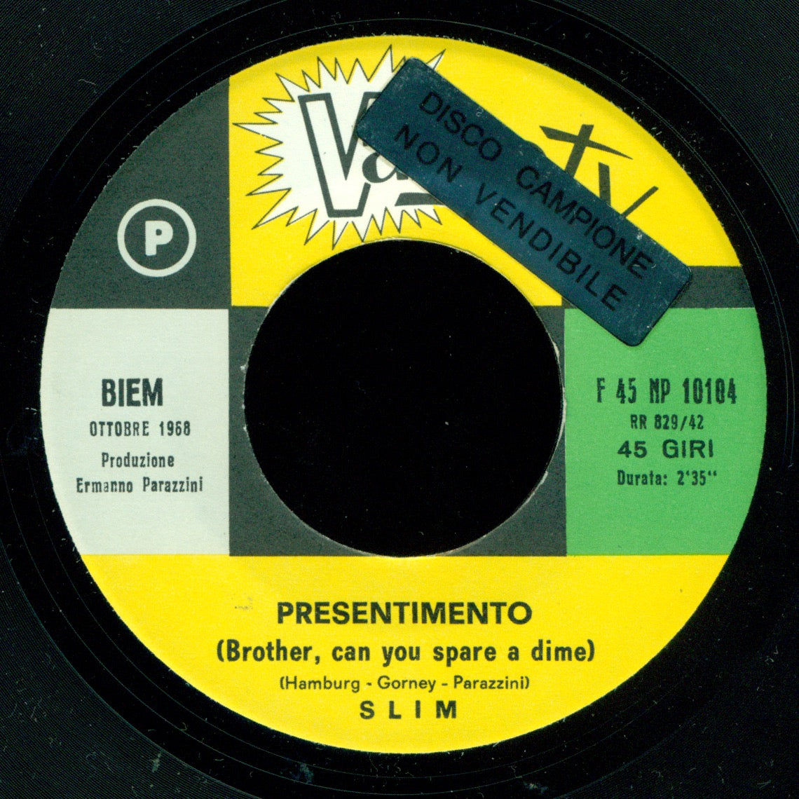 Presentimento / Disse Di No